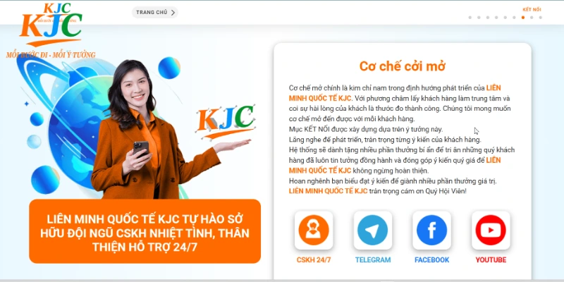 KJC phục vụ hơn 20 triệu lượt khách hàng/tháng